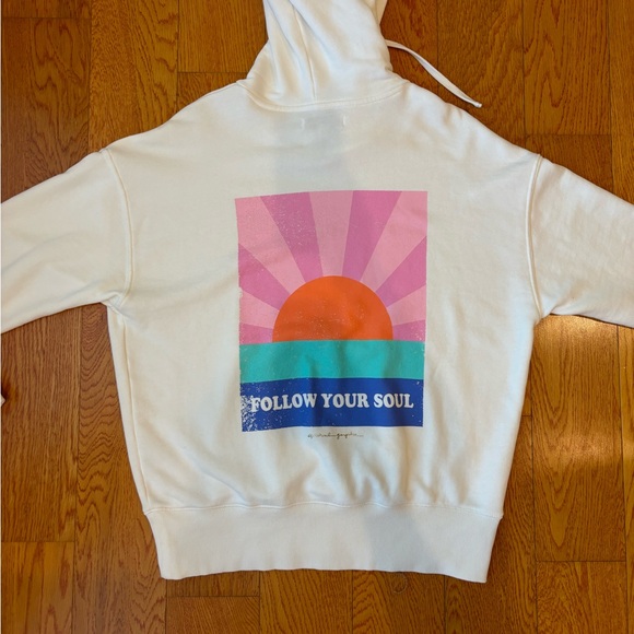 Spiritual Gangster Phoebe Graphic Oversize Hoodie - Picture 7 of 12